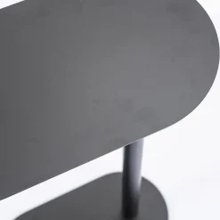 Straluma Laptoptafel zwart 43x24x70 cm> Bijzettafels