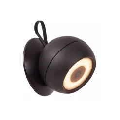 Straluma LED buitenlamp oplaadbaar zwart dimbaar> Buitenlampen|LED Wandlampen