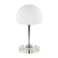 Straluma LED tafellamp chroom/opaal glas dimbaar> Tafellampen|Touch Lampen