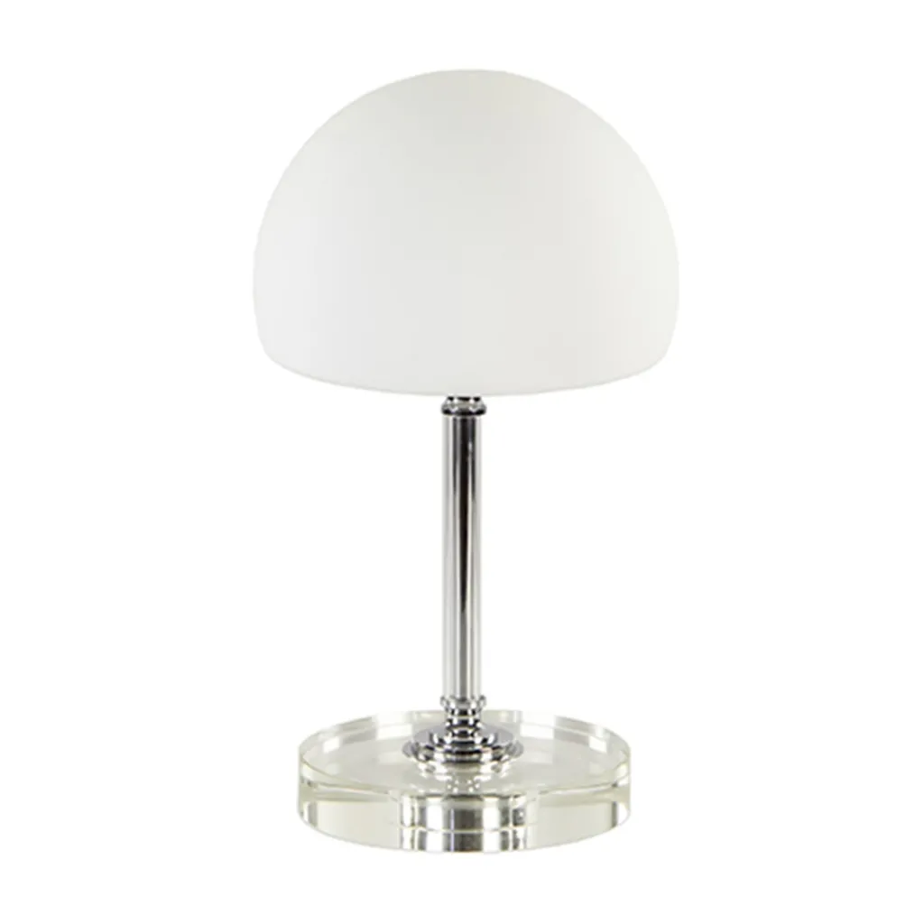 Straluma LED tafellamp chroom/opaal glas dimbaar> Tafellampen|Touch Lampen