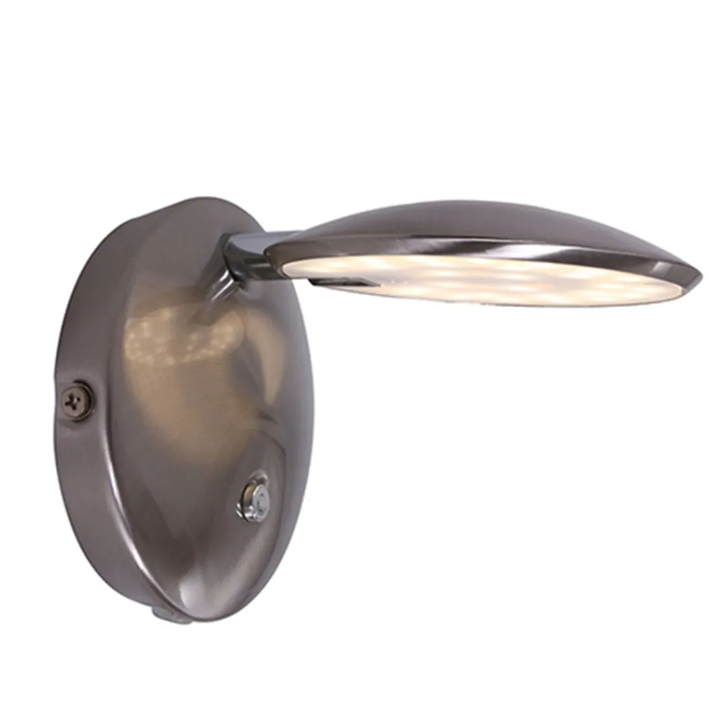 Straluma LED wandlamp staal met dimmer> Wandlampen|Bedlampjes