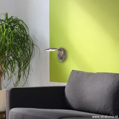 Straluma LED wandlamp staal met dimmer><noscript><img width=