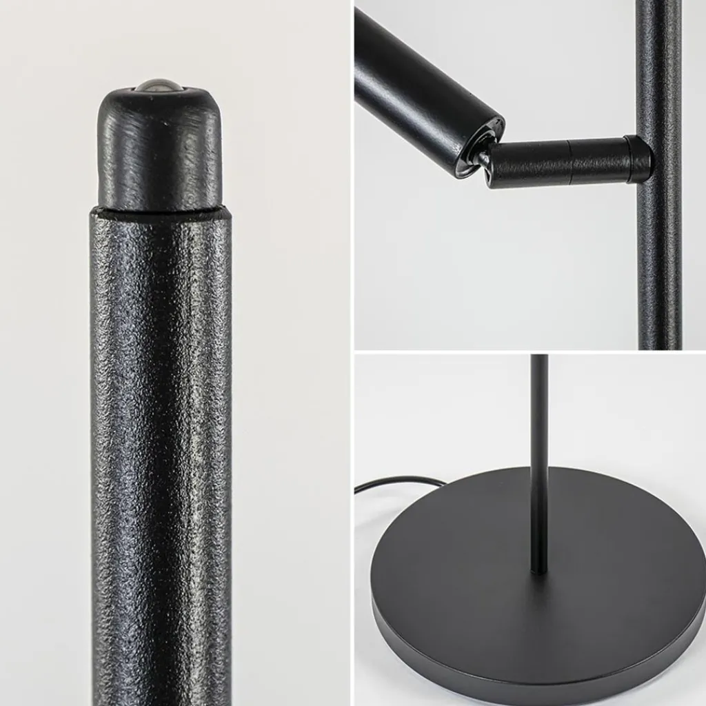 Straluma Leeslamp Flute 2l zwart dim-to-warm> Vloerlampen|Leeslampen