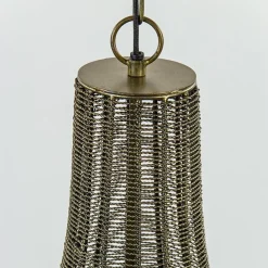 Straluma 2-Lichts hanglamp Khedira mat zwart/brons><noscript><img width=