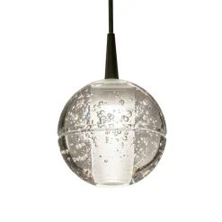 Straluma 3-Lichts hanglamp zwart met helder glazen bollen><noscript><img width=