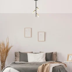 Straluma 3-Lichts plafondlamp G9 zwart met goud><noscript><img width=