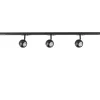 Straluma 3-Lichts railsysteem 1-fase met verstelbare ronde spots> Opbouwspots|Keukenverlichting