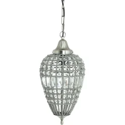 Straluma Light & Living hanglamp Charlene kristal> Eettafellampen|Light and Living