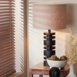 Straluma Light & Living lampvoet Desley mat zwart><noscript><img width=