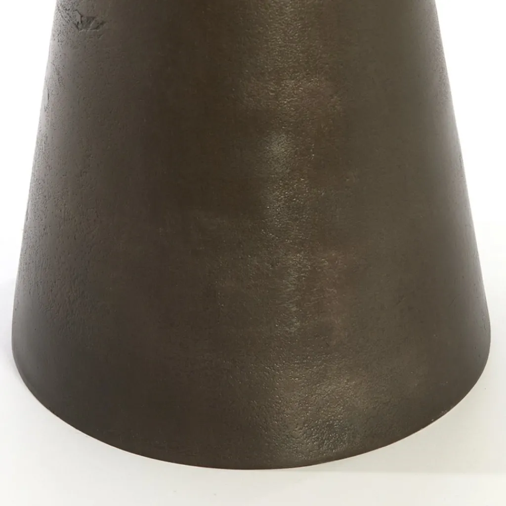 Straluma Light and Living bijzettafel Ynez bruin marmer 29x43 cm> Light and Living|Bijzettafels