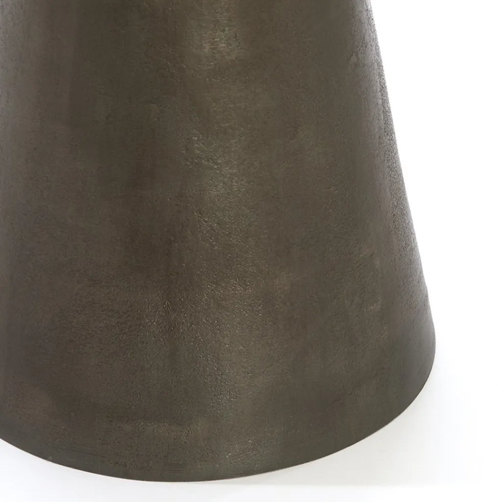 Straluma Light and Living bijzettafel Ynez bruin marmer 36x51 cm> Light and Living|Bijzettafels