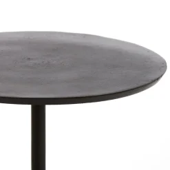 Straluma Light and Living bijzettafel Dimphy antiek zwart> Light and Living|Bijzettafels