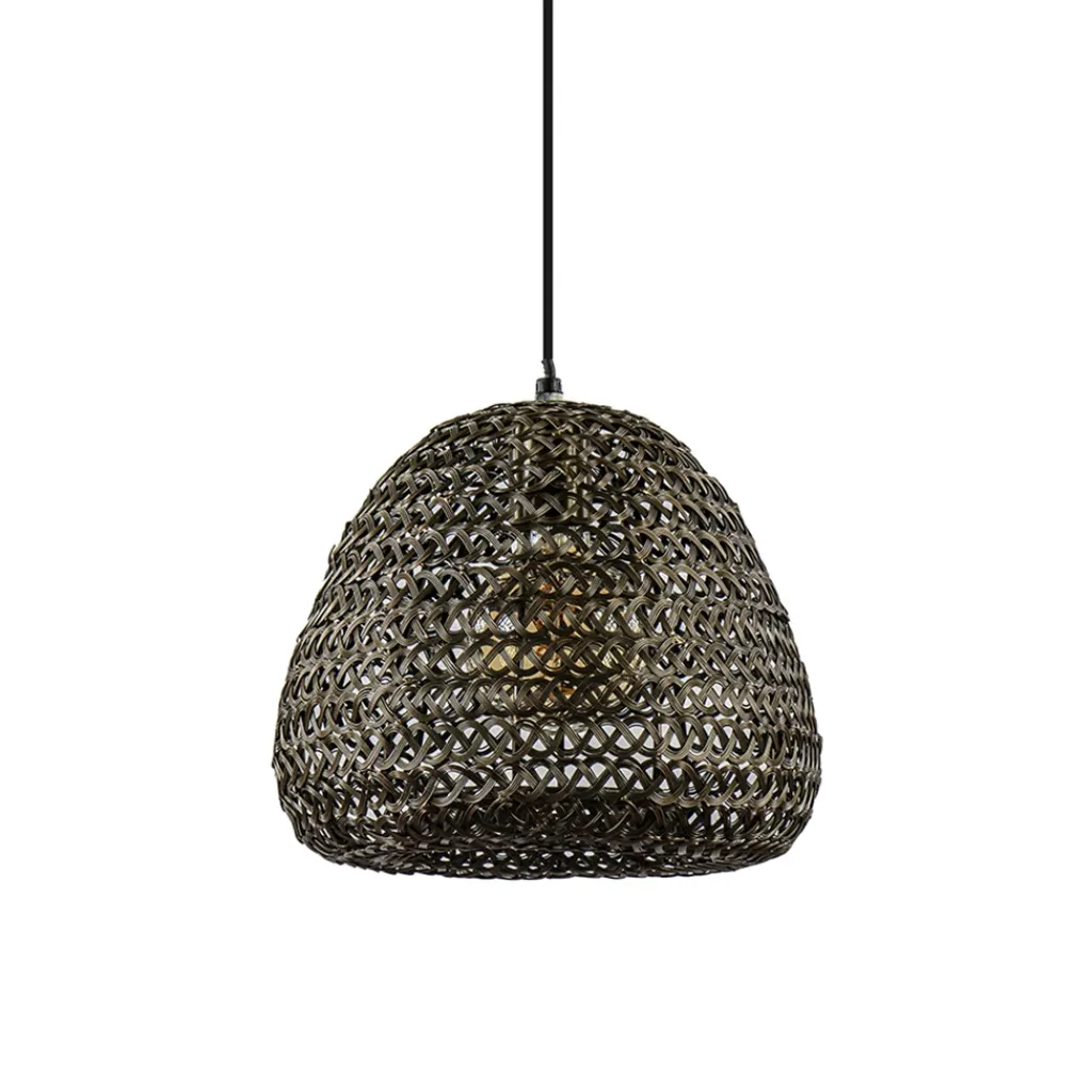 Straluma Light and Living hanglamp Finou klein antiek brons> Hanglampen|Light and Living
