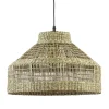 Straluma Light and Living hanglamp Latika zeegras naturel> Light and Living|Woonkamerlampen