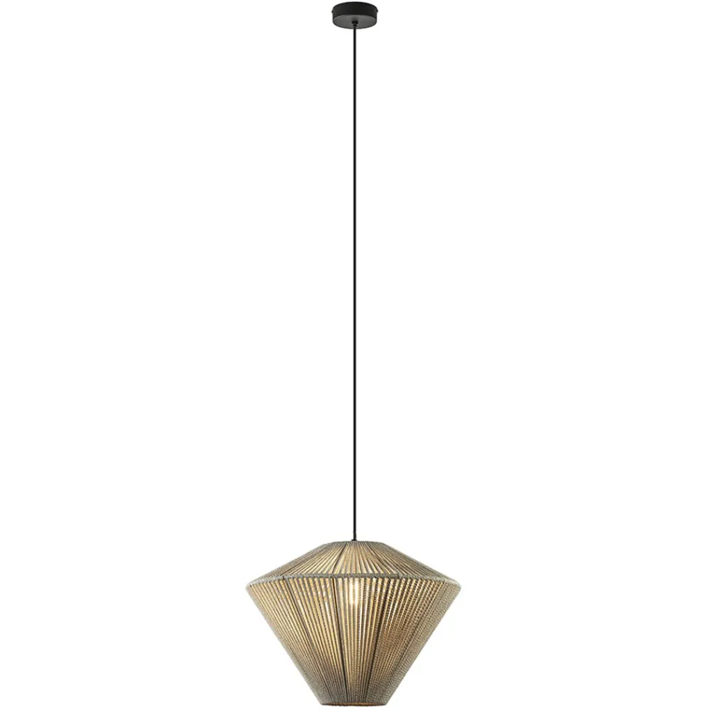 Straluma Light and Living hanglamp Felida créme 42 cm> Eettafellampen|Light and Living