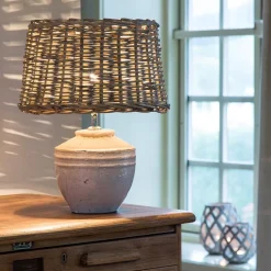 Straluma Light and Living lampvoet Toba wit 25x35 cm><noscript><img width=