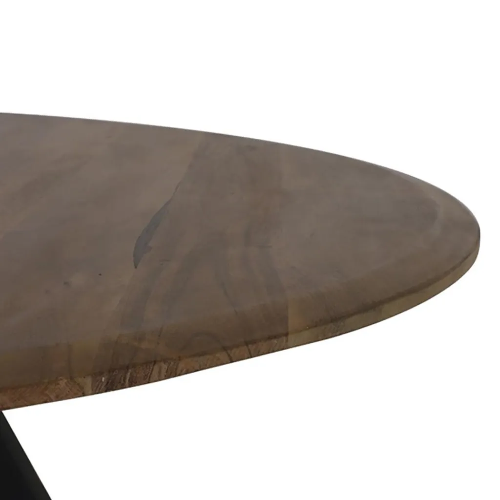 Straluma Light and Living ronde eettafel Mimoso acacia hout> Light and Living|Eettafels