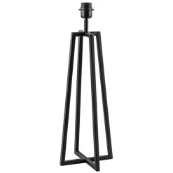 Straluma Light and Living tafellamp Miley mat zwart> Lampenvoeten|Light and Living