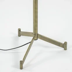 Straluma Light and Living vloerlamp Dennis brons excl. kap> Vloerlampen|Lampenvoeten