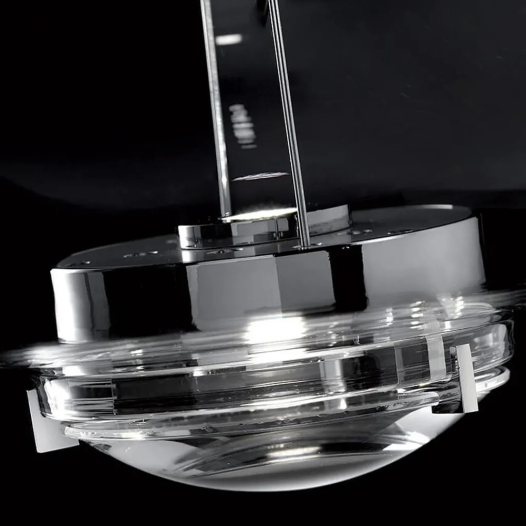 Straluma Luxe design hanglamp Sky-Fall chroom glas inclusief LED> Hanglampen|Pendel Lampen