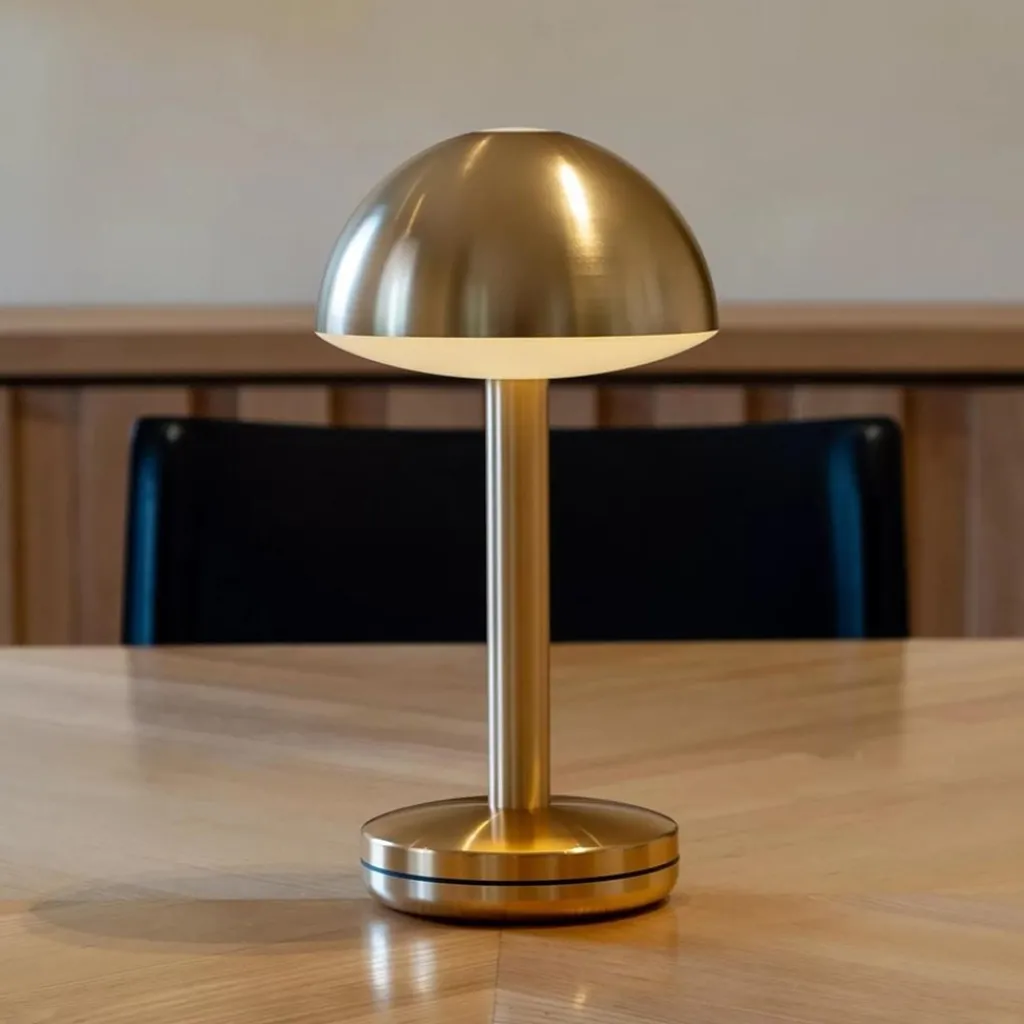 Straluma Luxe LED tafellamp oplaadbaar goud dimbaar> Tafellampen|Buitenlampen
