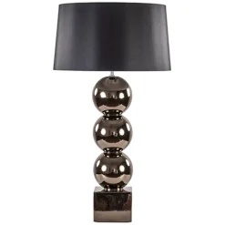 Straluma Luxe tafellamp bol brons exclusief kap> Schemerlampen|Slaapkamerlampen