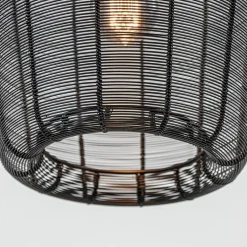 Straluma Mat zwarte hanglamp Adeta Light and Living><noscript><img width=