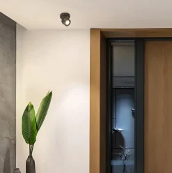 Straluma Mat zwarte opbouwspot 1-lichts verstelbaar><noscript><img width=