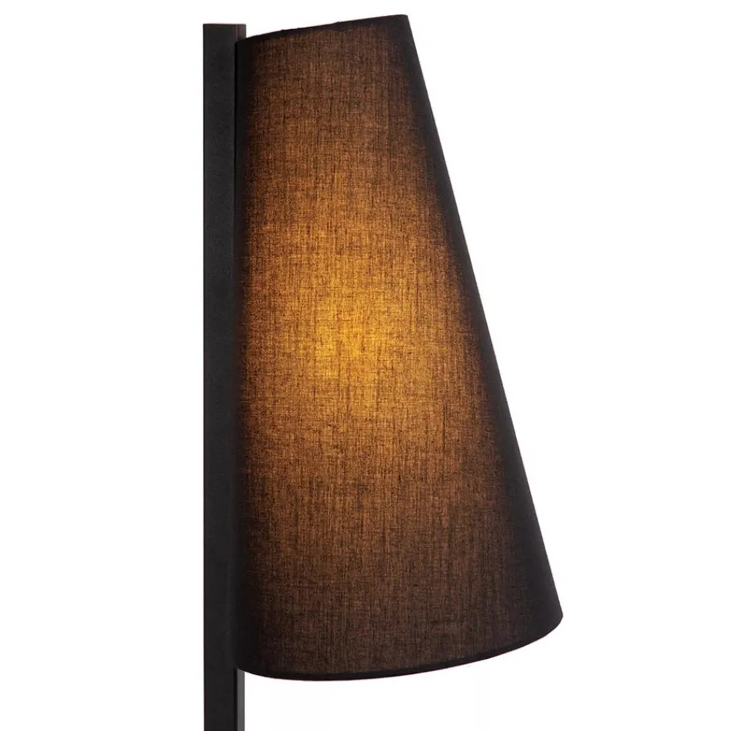 Straluma Mat zwarte tafellamp inclusief zwarte kap> Tafellampen|Schemerlampen