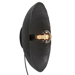 Straluma Mat zwarte wandlamp Neva inclusief snoer> Wandlampen|Light and Living