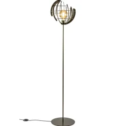 Straluma Metalen vloerlamp Terra oud messing> Vloerlampen|Design Verlichting