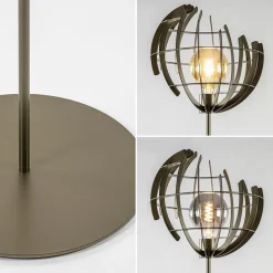 Straluma Metalen vloerlamp Terra oud messing><noscript><img width=