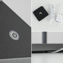 Straluma Moderne buitenlamp lantaarn inclusief LED draadloos><noscript><img width=