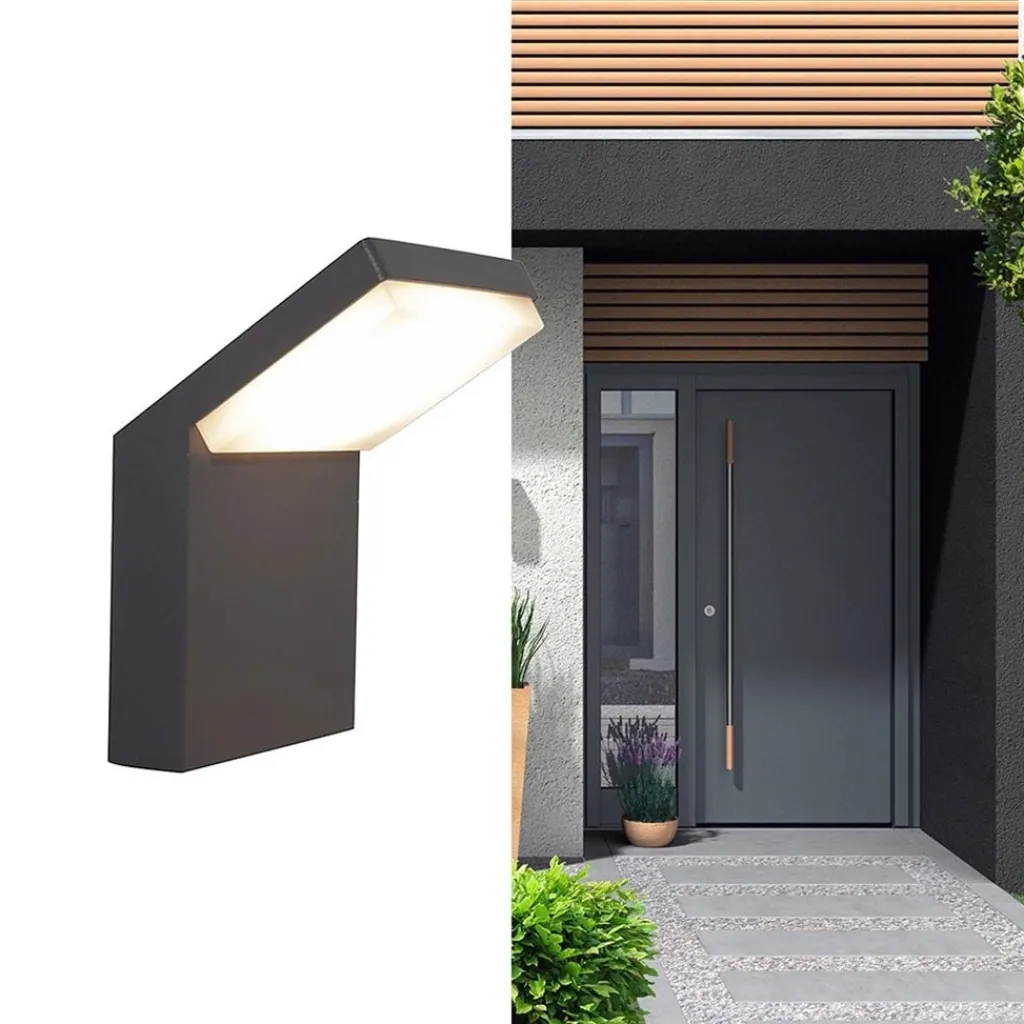 Straluma Moderne buitenlamp wand inclusief geïntegreerd LED> Wandlampen|Buitenlampen