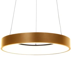 Straluma Moderne design LED hanglamp ring goud> Hanglampen|Eettafellampen