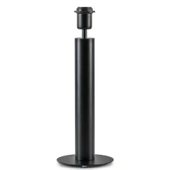 Straluma Moderne lampvoet cilinder mat zwart excl kap> Tafellampen|Lampenvoeten