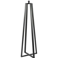 Straluma Moderne lampvoet mat zwart exclusief kap> Vloerlampen|Lampenvoeten