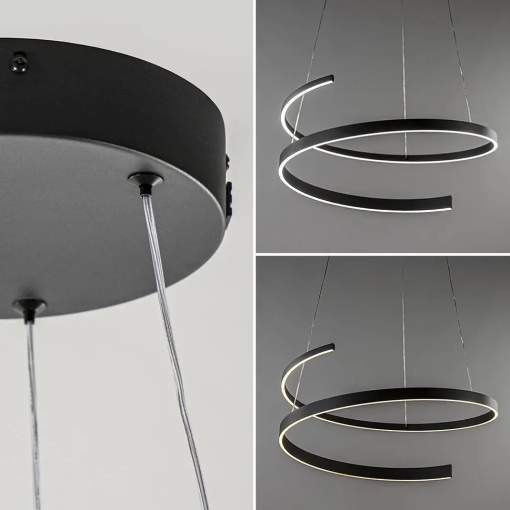 Straluma Moderne LED hanglamp rond met dim to warm functie> Eettafellampen|Hanglampen