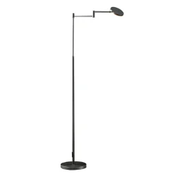 Straluma Moderne LED leeslamp vloerlamp antraciet> Vloerlampen|Leeslampen