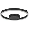 Straluma Moderne LED plafond/wandlamp ring zwart> Plafondlampen|Wandlampen