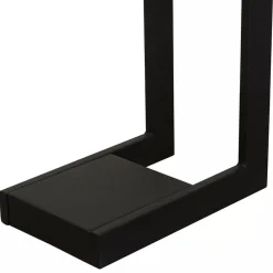 Straluma Moderne LED vloerlamp mat zwart met kantelbare spot><noscript><img width=