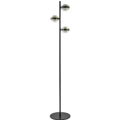 Straluma Moderne LED vloerlamp zwart/champagne dimbaar> Vloerlampen|LED Vloerlampen