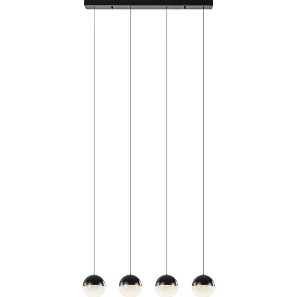 Straluma Moderne 4-lichts hanglamp met LED 3-standen dimbaar> Hanglampen|Eettafellampen