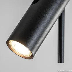 Straluma Moderne 2-lichts opbouwspot zwart verstelbaar><noscript><img width=