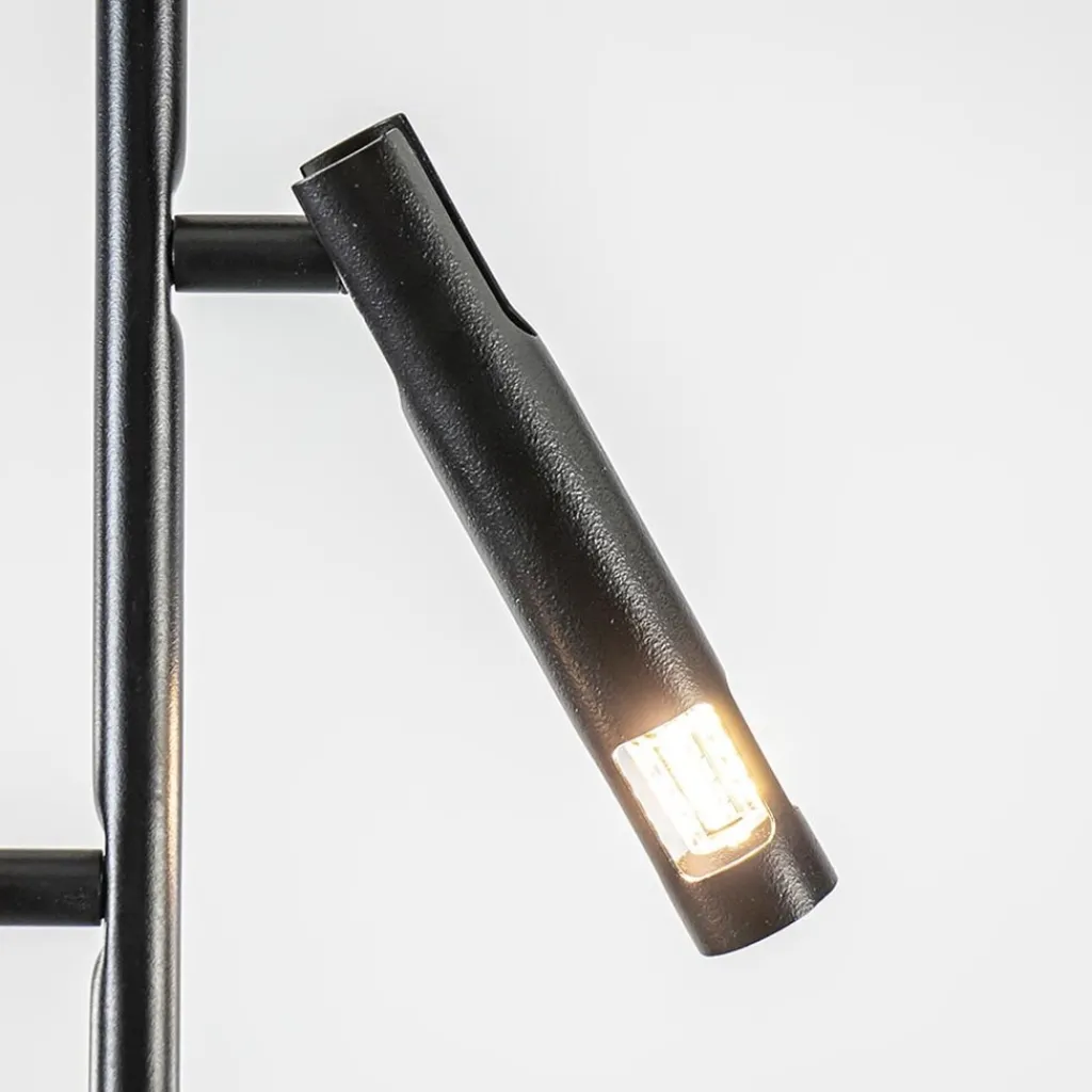 Straluma Moderne 2-lichts opbouwspot zwart G9> Opbouwspots|Halverlichting