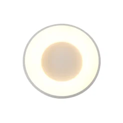 Straluma Moderne plafondlamp wit met geïntegreerd LED><noscript><img width=