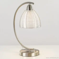 Straluma Moderne tafellamp draad staal aluminium> Draadlampen|Slaapkamerlampen