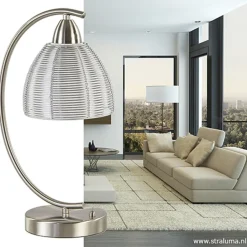 Straluma Moderne tafellamp draad staal aluminium><noscript><img width=