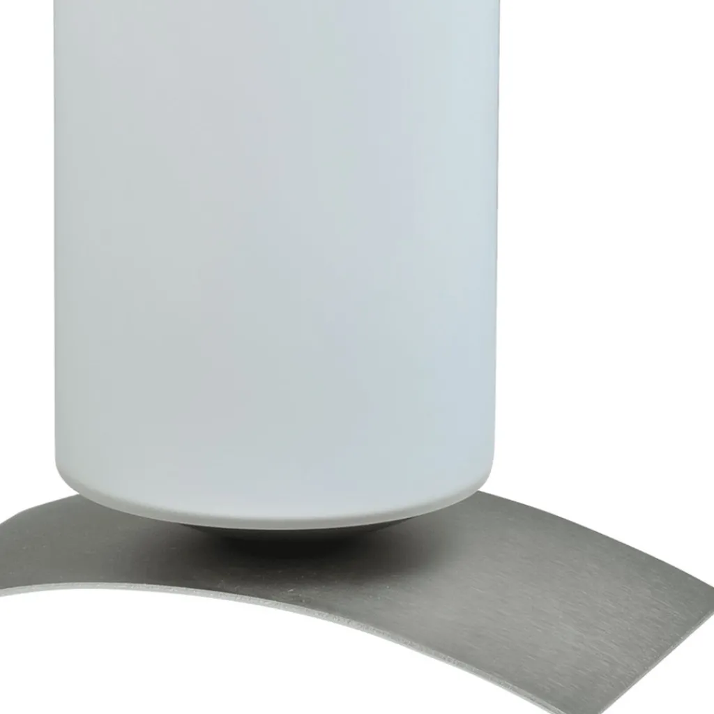 Straluma Moderne tafellamp Oblica zuil nikkel> Woonkamerlampen|Slaapkamerlampen