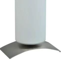 Straluma Moderne tafellamp Oblica zuil nikkel> Woonkamerlampen|Slaapkamerlampen